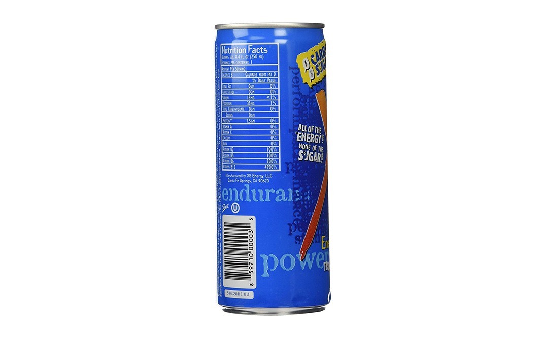 XS Energy Drink Tropical Blast    Can  250 millilitre